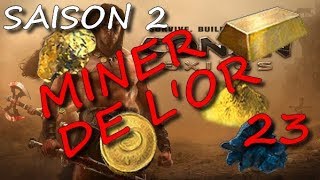 COMMENT TROUVER DE LOR  OBSIDIENNE  BASE ALCHIMIQUE  CONAN EXILES 23 S2 FR [upl. by Oslec]