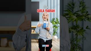 Cek Gula Darah Gampang Banget SINOHEART SAFE ACCU sinocare carapakai tutorial [upl. by Abbub]