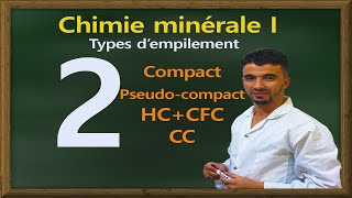 2  Chimie minérale I Cristallographie   Types dempilement [upl. by Irahs]