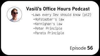 Office Hours Ep 56  Laws of Software Development Part 2 [upl. by Herby]