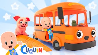 Cuquin’s hungry bus  Cleo amp Cuquin  Songs amp Adventures [upl. by Fredie531]