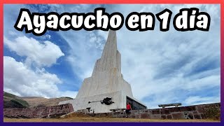 Ayacucho en 1 día Mira esto antes de venir a los Carnavales [upl. by Tailor815]