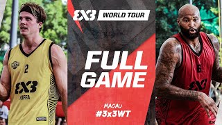 Riffa 🇧🇭 against Demarcus Cousin’s Wuxi 🇨🇳  Full Pool Game  FIBA 3x3 World Tour Macau 2024 [upl. by Nirrak988]