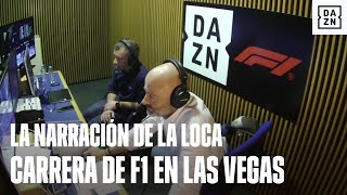 Antonio Lobato no sabía ni cómo sentarse así vivimos la locura de la Fórmula 1 en Las Vegas [upl. by Lindell]