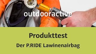 ABS im Test der PRIDE Lawinenairbag [upl. by Nav625]