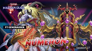 MixArcy  Numeron Generaider DC S27 Master Duel [upl. by Llertnad]