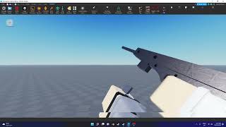 Luty 9mm but in roblox Roblox Moon animator [upl. by Renmus]