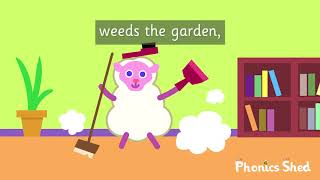 Phonics Shed  Songs  ee Dee the Sheep [upl. by Jemy80]