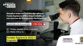 Fondos Sapiencia 20221 [upl. by Windham]