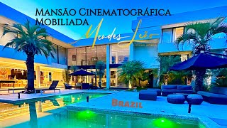 Mansão Cinematográfica em Brasília  Luxury Homes [upl. by Elleval]