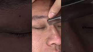 ASMR Rare Razor ShaveShave off the vellus hair and cuticles on a male customers face [upl. by Pegma453]