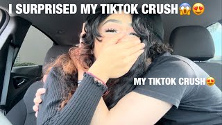 I SURPRISED VISITED MY TIKTOK CRUSH😱VLOGMAS DAY 24🎅🏽 [upl. by Hadria607]