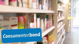 Kosten eerste uitgifte bij de apotheek Consumentenbond [upl. by Nivrac]