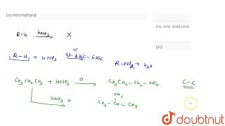 Nitration of propane with nitric acid vapor at about 430C is expected to yield i 1nitropr [upl. by God]