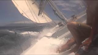 Sailing on America II with GoPro [upl. by Tanny787]