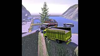 Euro Truck Simulator 2 Bus Mod on Killer Mountain Roads [upl. by Shayla]