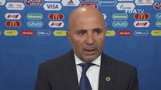 Jorge SAMPAOLI – Argentina  Final Draw Reaction [upl. by Cresida474]