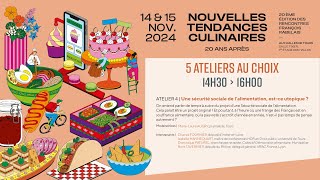 Rencontres Rabelais 2024  Atelier  Une sécurité sociale de l’alimentation estce utopique [upl. by Glenn]