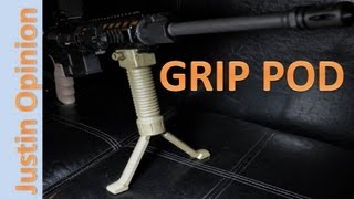 Grip Pod for the AR15  Review and Demo [upl. by Annavoig]