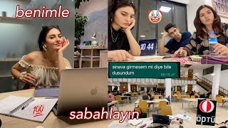 BENİMLE SABAHLAYIN I odtü kütüphanesi ve final haftası edition [upl. by Malsi]