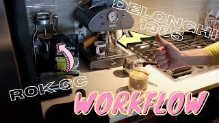 Workflow ROK GC Grinder  The Disaster Delonghi 1385 [upl. by Sardse868]