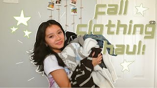 FALL CLOTHING HAUL 2022🪐 ft emmiol try on haulhonest review y2k early 2000’s pinterest [upl. by Aidin608]