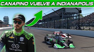 se ACTUALIZO el INDY CAR en AUTOMOBILISTA 2 🤯 Agustin CANAPINO en INDIANAPOLIS 💚 [upl. by Lanfri]