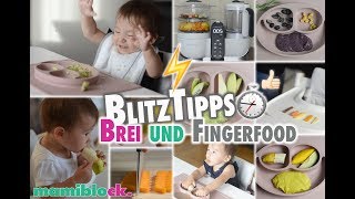 Gesundes FAST FOOD für Babys 🍌👶🏼  Schnelle Rezepte amp Tipps  Brei amp BLW  mamiblock [upl. by Roque998]