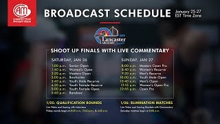 2019 Lancaster Archery Classic  8am and 12pm Qualification Lines [upl. by Ahsain]