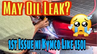 kymco like 150i common issue [upl. by Sucam]