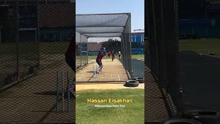 Hassan Eisakhail  Mohammad Nabi Son Batting Practice in Net 🔥🏏 cricket bdcricketer [upl. by Mad]