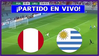 🔴 PERÚ vs URUGUAY EN VIVO ⚽ ELIMINATORIAS RUMBO AL MUNDIAL 2026 [upl. by Farrow]