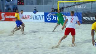 Poland v Brazil  FIFA Beach Soccer World Cup 2017  Match Highlights [upl. by Terrab]