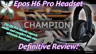 Epos H6 Pro Review My New Favorite Headset [upl. by Barry]