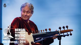 Raga Khamaj and Bhairavi on the Sarod I Ustad Amjad Ali Khan at The BCMF 2014 [upl. by Tnirb]