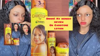 Carotone Brightening Lotion Review And What I Experienced Using it 😔 glowingskin [upl. by Arreic]