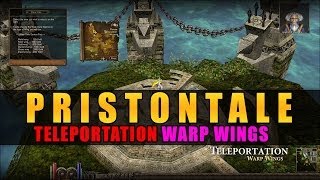 Teleportation Warp Wings Guide Gameplay  Priston Tale [upl. by Anitneuq832]