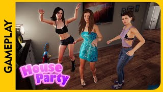 HOUSE PARTY 03 Gameplay [upl. by Teerell]