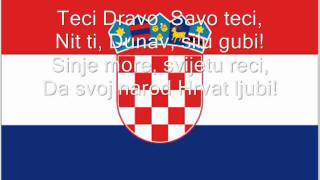 Hymne national de la Croatie [upl. by Wilbert]