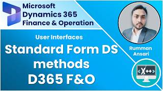 Standard form data source methods [upl. by Ruffi]