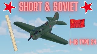 Polikarpov I16 type 24 Ishak  Short amp Soviet [upl. by Sedberry]