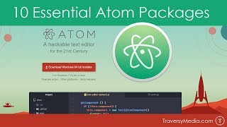 10 Essential Atom Editor Packages amp Setup [upl. by Anomor]