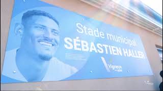 Hommage à Sébastien Haller  Stade Municipal de VigneuxsurSeine [upl. by Htebirol]