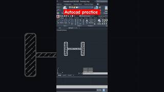 Autocad practice drawing  Cad by Ankit  autocad mechanical autocad autocad2d [upl. by Figge]