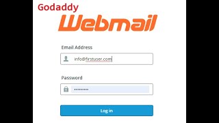 GoDaddy Email Login and webmail login page [upl. by Hoxie]