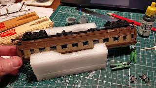 Painted buffers Vallejo acrylic paint and a selection of models [upl. by Klepac484]