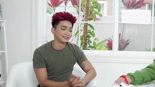 Bretman Rock getting mad at Princess for five minutes In his newest video the lie detector test [upl. by Gottfried394]