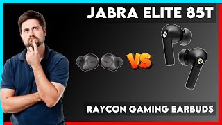 Jabra Elite 85t vs Raycon Gaming Earbuds Comparison [upl. by Archy255]