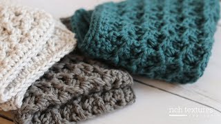 Country Dishcloth Crochet Pattern [upl. by Sualkcin]