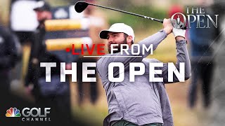 Scottie Scheffler content with evenpar Round 3 at Royal Troon  Live From The Open  Golf Channel [upl. by Vivica]